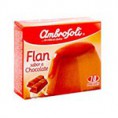 Flan, de chocolate, caja 120 g. $ 4.890 por kilo Marca: AMBROSOLI